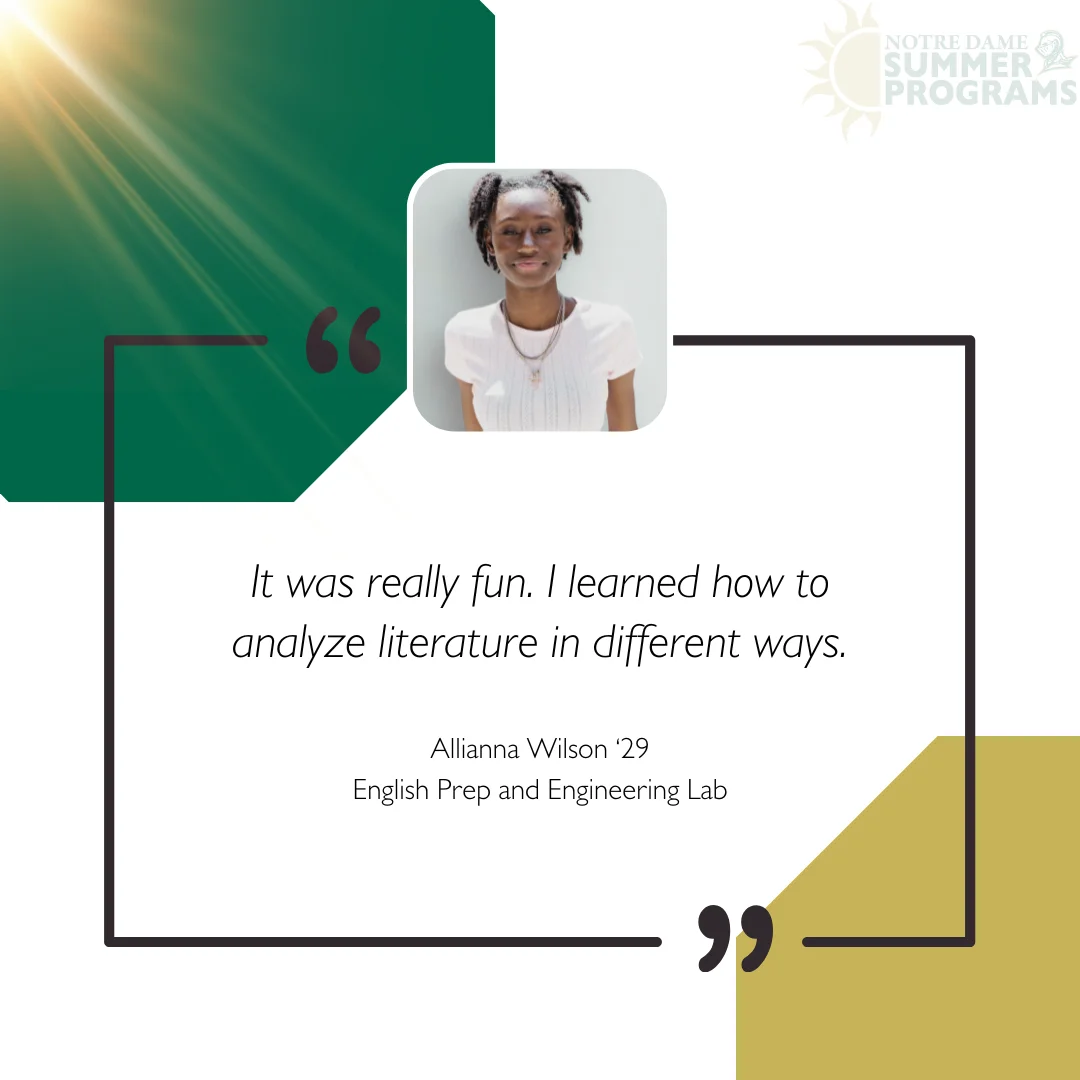 Allianna Wilson ' 29 Testimonial Quote.webp